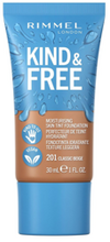 Rimmel Kind&Free wegański podkład nawilżający 201 Classic Beige 30ml