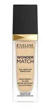 Eveline Cosmetics Wonder MATCH Luksusowy podkład dopasowujący się do skóry 05 Light Porcellain 30ml