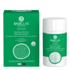 BasicLab Micellis Enzymatyczny peeling myjący do skóry tłustej, trądzikowej i wrażliwej 5%Ficyny, Kwas salicylowy, Prebiotyki - Normalizacja i wygładzenie Dzień/Noc 35g