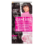 Loreal Casting Creme Gloss Farba do włosów - 4102 Chłodny Kasztan (48ml, 72ml, 60ml)