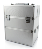 SunOne Kuferek/Walizka XL Silver/Srebrny Chropowaty