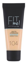 Maybelline Fit Me Podkład matujący do twarzy - 104 Soft Ivory 30ml