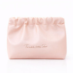 Ecarla Saszetka kosmetyczka damska - Pudrowy róż
