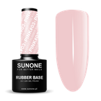 SunOne Rubber Base Kauczukowa baza hybrydowa Pink #03 5g