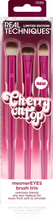 Real Techniques Cherry On Top MesmerEyes Zestaw 3 pędzli do makijażu oka