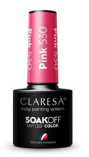 CLARESA Lakier hybrydowy Pink 530 5g