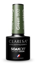 CLARESA Lakier hybrydowy Green 802 5g