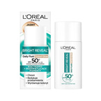 Loreal Bright Reveal Daily Fluid Tinted Glow Ultralekki koloryzujący fluid SPF50 - Jasny 50ml