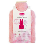 Hydrex Pink Termofor z pokrowcem w kształcie króliczka - Różowy