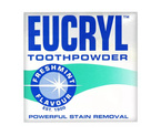 Eucryl Toothpowder Freshmint Flavour - Puder do zębów usuwający przebarwienia o smaku mięty, 50g