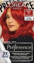 Loreal Preference Vivid Colors Farba do włosów - 8.624 Bright Red (2x60ml + 54ml)