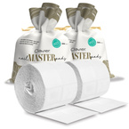 Clavier Nail Master Waciki bezpyłowe 12 warstw - 2x500 sztuk (2 rolki)