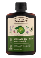 Green Pharmacy Antycellulitowy olejek do masażu - olejek cyprysowy, jałowcowy, lawendowy i limetkowy 200ml