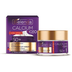 Bielenda Calcium + Q10 Skoncentrowany multi naprawczy krem przeciwzmarszczkowy na dzień 50+ 50ml