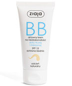 Ziaja BB Aktywny krem na niedoskonałości - NATURALNY skóra tłusta i mieszana SPF15 50ml