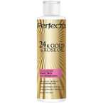 Perfecta 24K Gold&Rose Oil Luksusowe mleczko do demakijażu do każdego typu cery 200ml