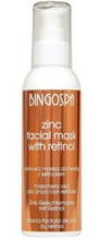BingoSpa Cynkowa maska do twarzy z Retinolem 150g