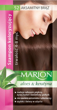 MARION Szampon koloryzujący szamponetka - 52 AKSAMITNY BRĄZ 40ml