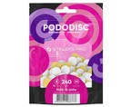 Staleks Pro Pododisc Zestaw nakładek wymiennych do pododysku S/#240/15mm (50 sztuk) PDFS-15-240W