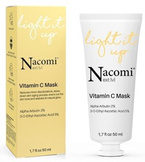 Nacomi Next Level Light It Up Rozjaśniająca maska do twarzy z witaminą C 50ml