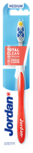 Jordan Total Clean Szczoteczka do zębów - MEDIUM