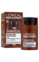 Loreal Men Expert Barber Club Żel nawilżający do brody i skóry z olejkiem eterycznym z drzewa cedrowego - Odżywia, zmiękcza i koi 50ml
