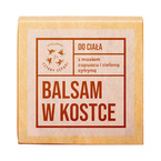 Mydlarnia Cztery Szpaki Balsam w kostce do ciała z masłem cupuacu i zieloną cytryną 55g