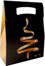 AVON Torebka prezentowa Złota Choinka