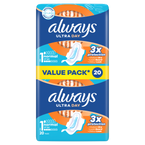Always Ultra Day Natural 1 Podpaski higieniczne ze skrzydełkami - 20 sztuk