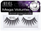 Ardell Mega Volume 253 Black Sztuczne rzęsy na pasku 1 para