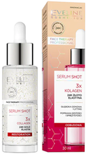 Eveline Cosmetics Serum Shot 3x Collagen Głęboka odnowa i lifting Kuracja odbudowująca 30ml