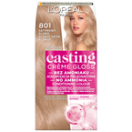 LOREAL CASTING CREME GLOSS Farba do włosów - 801 SATYNOWY BLOND (48ml, 72ml, 60ml)