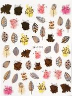 Deni Carte Samoprzylepne naklejki na paznokcie SW-T003