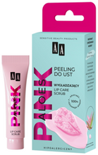 AA Pink Aloes wygładzający peeling do ust 10g