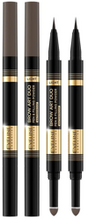 Eveline Cosmetics Brow Art Duo pisak i puder do brwi 2w1 Light