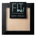 Maybelline Fit Me Matte + Poreless Puder dopasowujący się do skóry - 105 Natural Ivory 9g