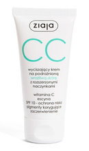 Ziaja CC Wyciszający krem na podrażnioną wrażliwą skórę z rozszerzonymi naczynkami SPF10 50ml