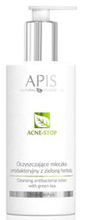 APIS Acne Stop Oczyszczające mleczko antybakteryjne z zieloną herbatą 300ml
