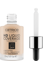Catrice HD Liquid Coverage Płynny podkład kryjący - 010 Light Beige 30ml