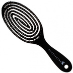 Bioelixire Szczotka do rozczesywania włosów z włosiem dzika - Czarna