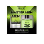 Revers Master Men Sensitive Skin Zestaw prezentowy dla skóry wrażliwej mężczyzn - Łagodzący żel do golenia 150ml + Woda po goleniu 120ml