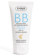 Ziaja BB Aktywny krem na niedoskonałości - OPALONY BRZOSKWINIOWY skóra tłusta i mieszana SPF15 50ml