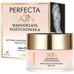 Perfecta Skin Małgorzata Kożuchowska Krem do twarzy nawilżająco-rozświetlający - Dzień/Noc 30+ 50ml