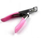 Deni Carte Gilotyna stalowa obcinacz do tipsów - różowa