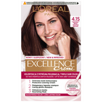 Loreal Excellence Creme Farba do włosów - 4.15 Mroźny Brąz 192ml