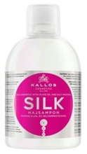 Kallos Silk - Szampon do włosów z oliwą z oliwek i proteinami jedwabiu 1000 ml