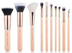 Jessup T453 Zestaw 10 pędzli do makijażu Naked Pink & Rose Gold