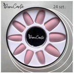 Deni Carte Tipsy 6581 24szt+klej 2g Matowe PINK NUDE