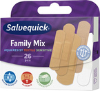 Salvequick Family Mix Plastry z opatrunkiem wodoodporne - 26 sztuk