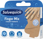 Salvequick Finger Mix Plastry opatrunkowe wodooporne - 18 sztuk
